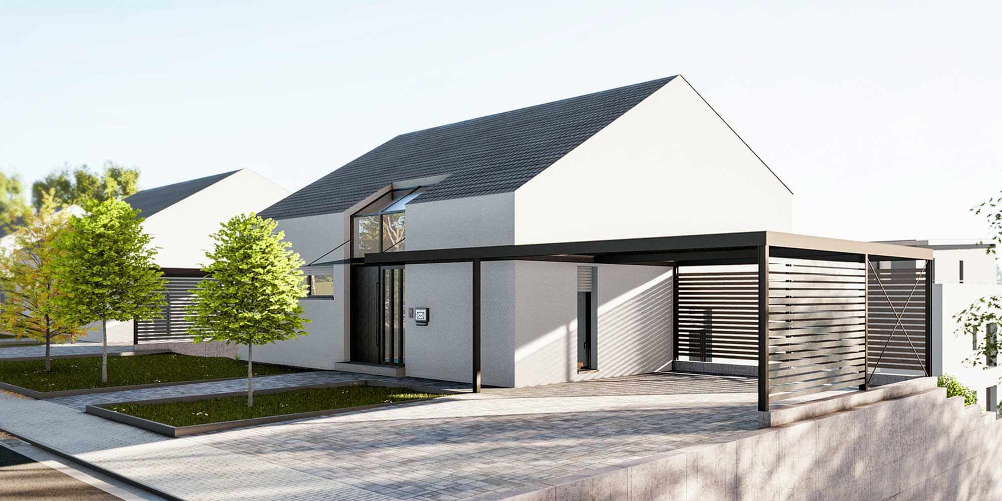 EFH Beethovenstraße: Carport